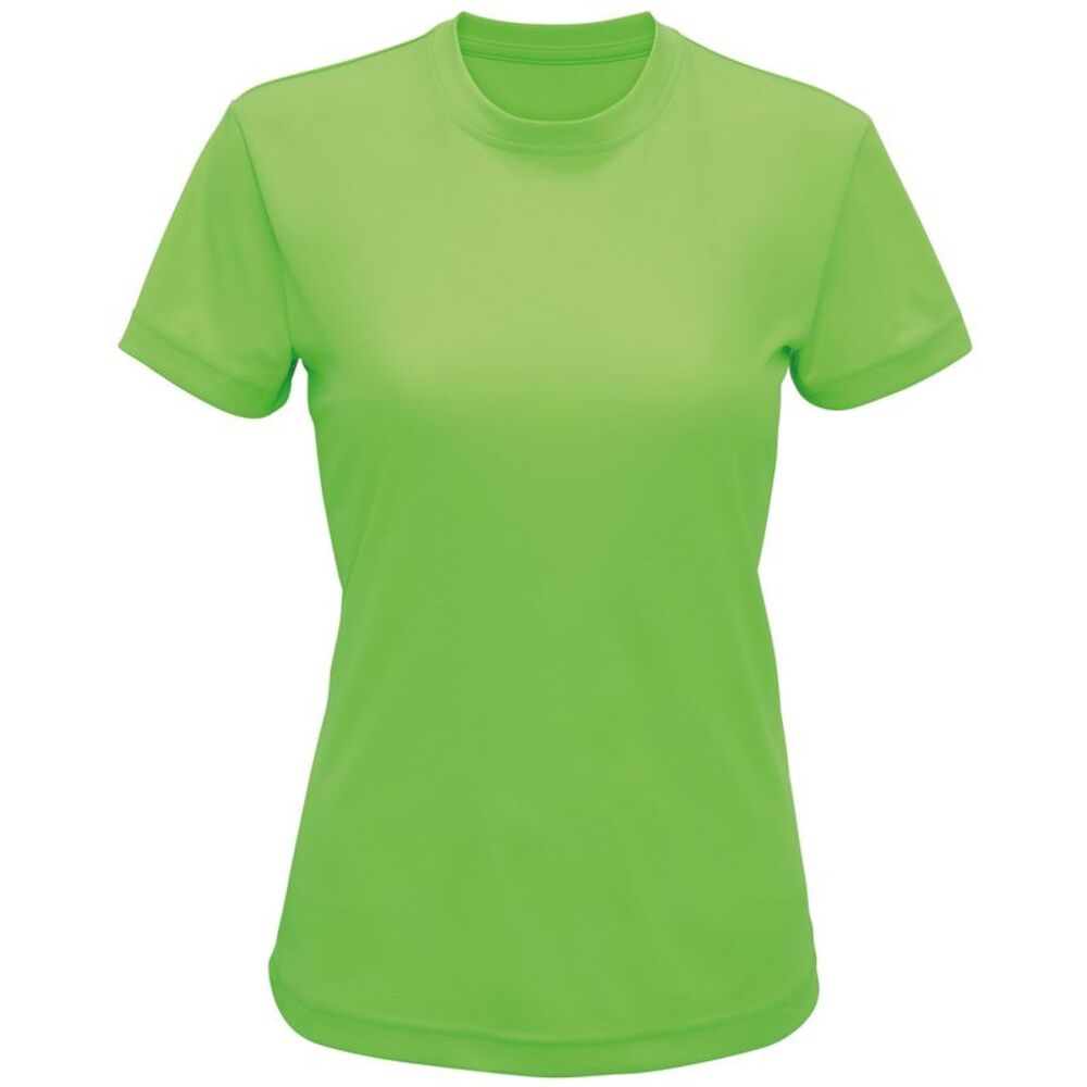 TriDri Womens/Ladies Recycled Active T-Shirt / Light Green